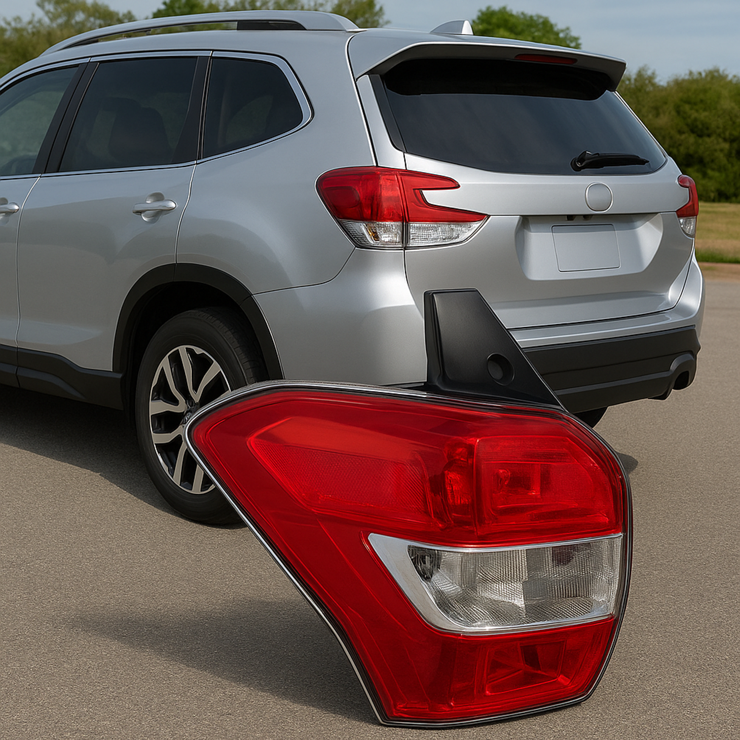 Top Gear Motors 2015 Subaru Forester Driver Side Brake Light
