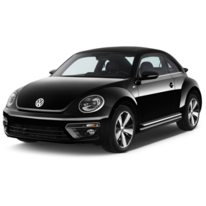 Top Gear Motors Black Halogen Halo Headlight Pair Driver and Passenger Side for 2012-2019 VOLKSWAGEN Beetle Clear Lens