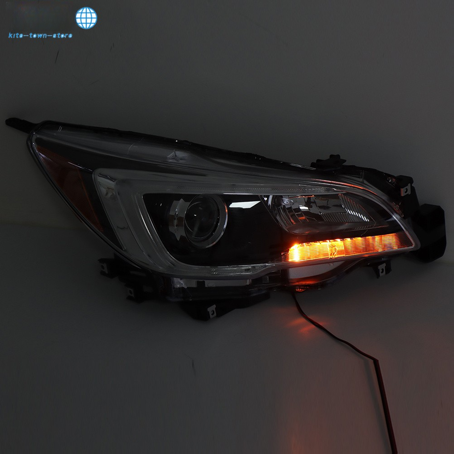 Top Gear Motors Halogen Black Passenger Right Headlight Assembly for Subaru Legacy and Outback 2015–2017 - Image 2