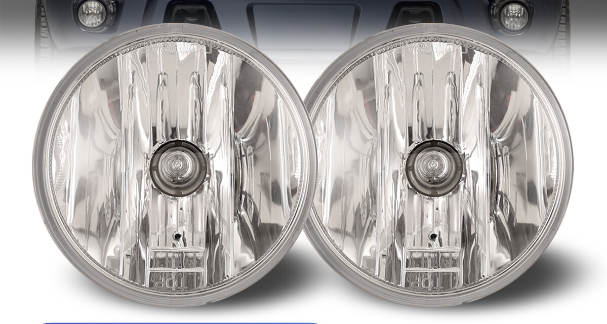 Top Gear Motors Chrome Halogen Fog Light Pair Driver and Passenger Side for 2007-2013 CHEVROLET Avalanche/suburban/tahoe Clear Lens