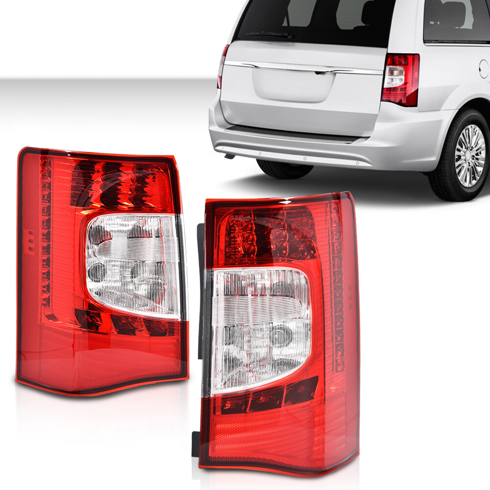 Top Gear Motors Pair LED Left and Right Tail Light Assembly for 2011 2016 CHRYSLER Town and Country