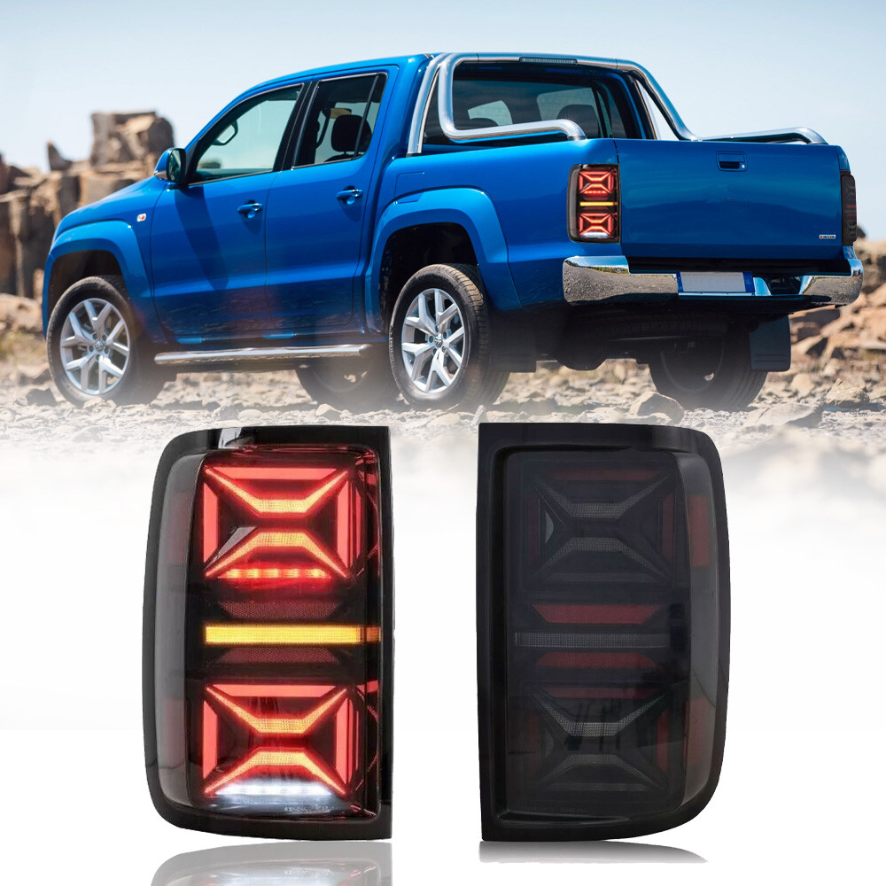 Top Gear Motors Pair LED Left and Right Tail Light Assembly for 2010 2019 VOLKSWAGEN Amarok - Image 2