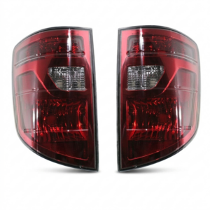 Top Gear Motors Halogen Taillight Assembly Pair Left and Right for 2009–2014 Honda Ridgeline Red Clear Lens Replacement