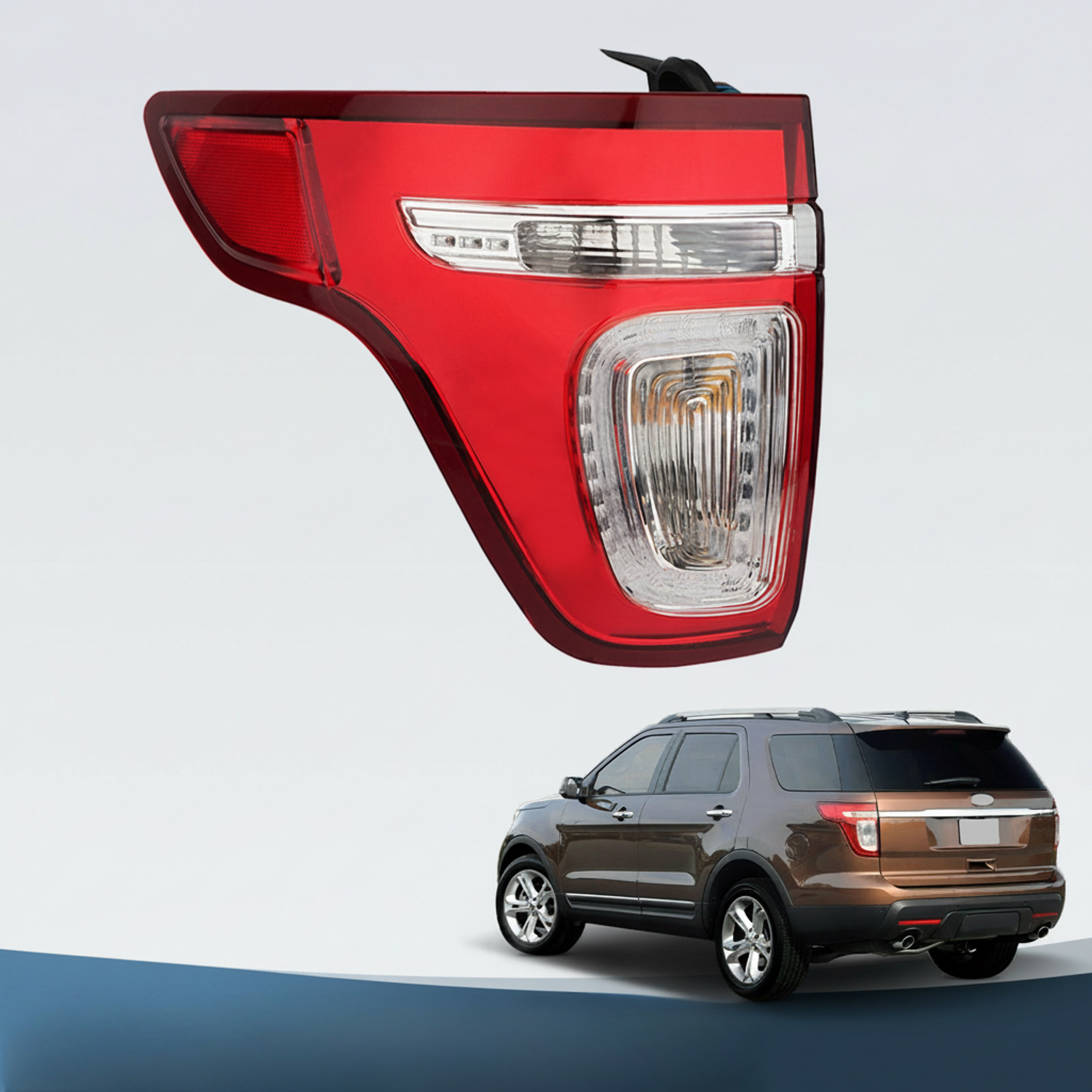 Top Gear Motors of LED taillights for 2011-2015 Ford Explorer, Left & Right - Image 5
