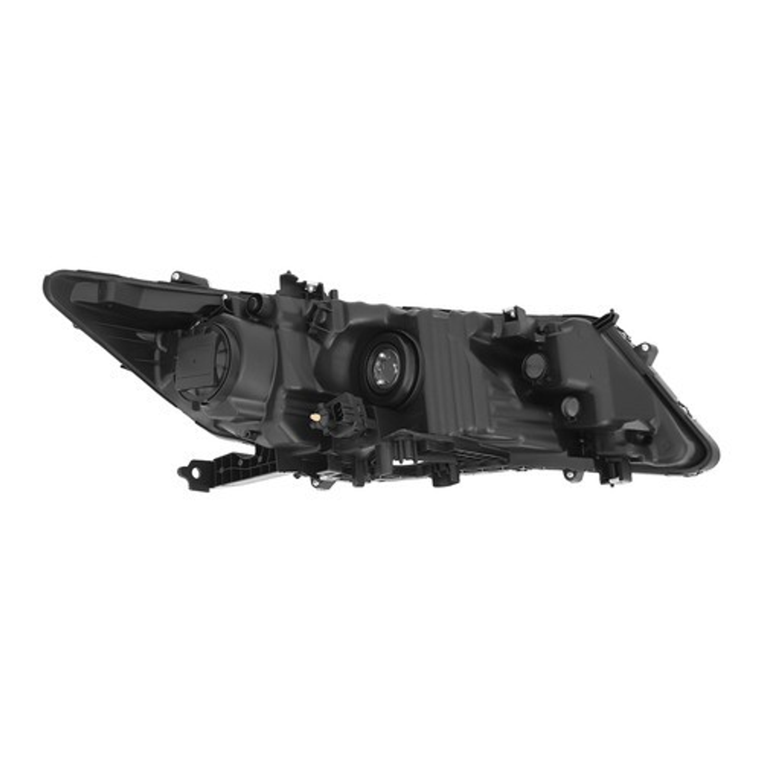 Top Gear Motors Halogen Left Driver Headlight Assembly for Honda Crosstour 2010–2012 Black Housing Clear Lens - Image 4