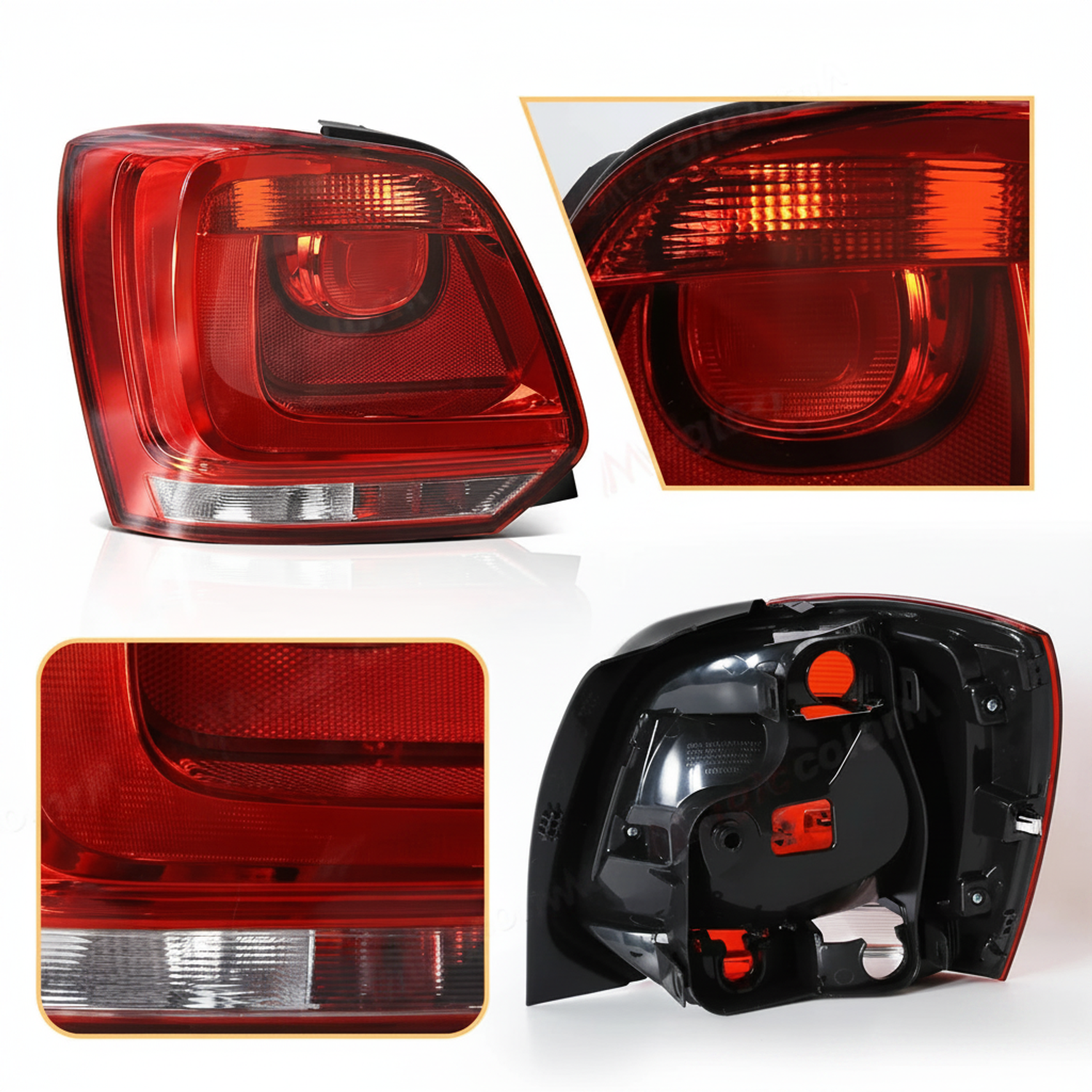 Top Gear Motors Pair Rear Left and Right Tail Light Assembly for 2009 2014 VOLKSWAGEN Polo - Image 2