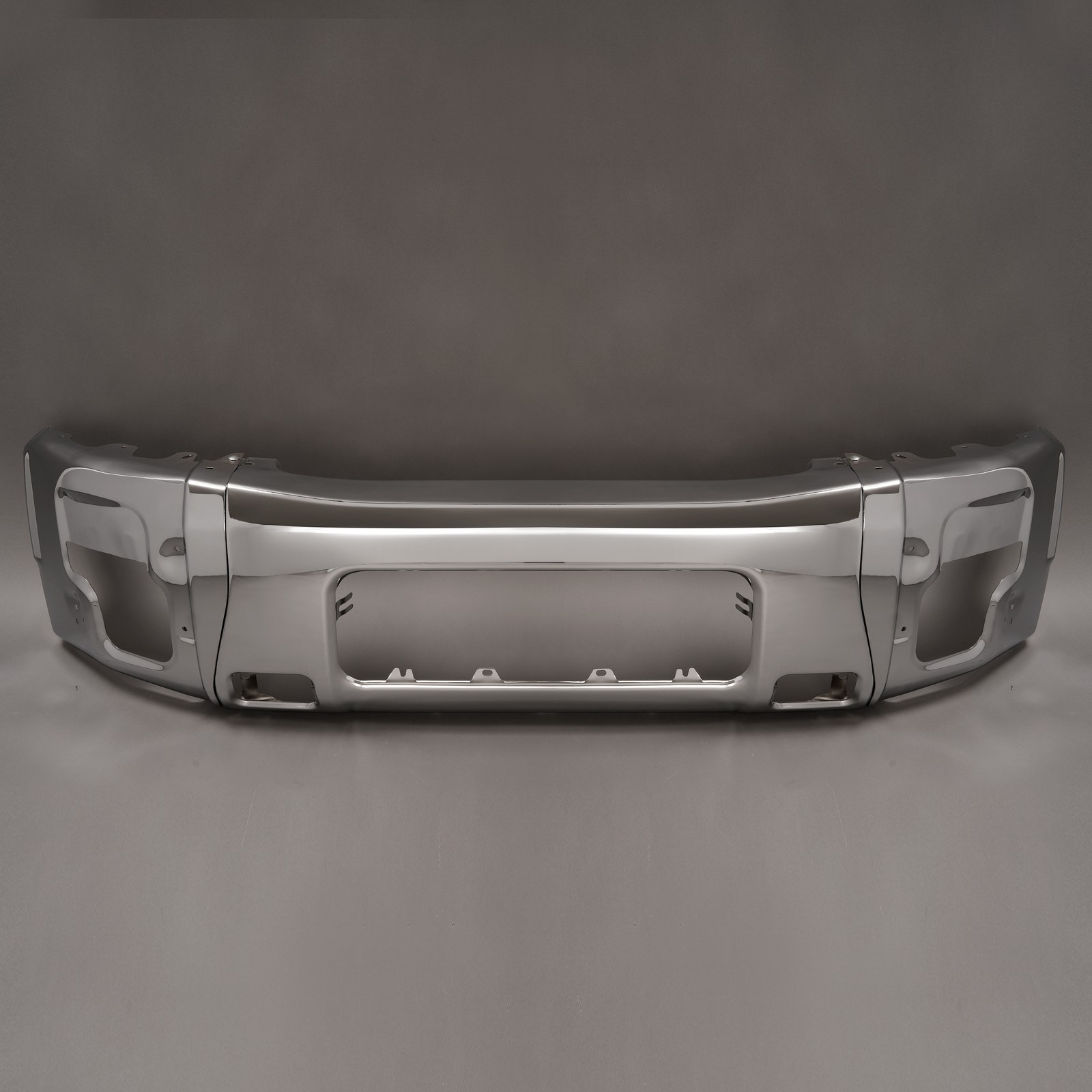 Top Gear Motors Polished Chrome Front Bumper Face Bar for 2005-2007 Nissan Armada, 2004 Nissan Pathfinder, 2004-2015 Titan Fog Cutouts - Image 2
