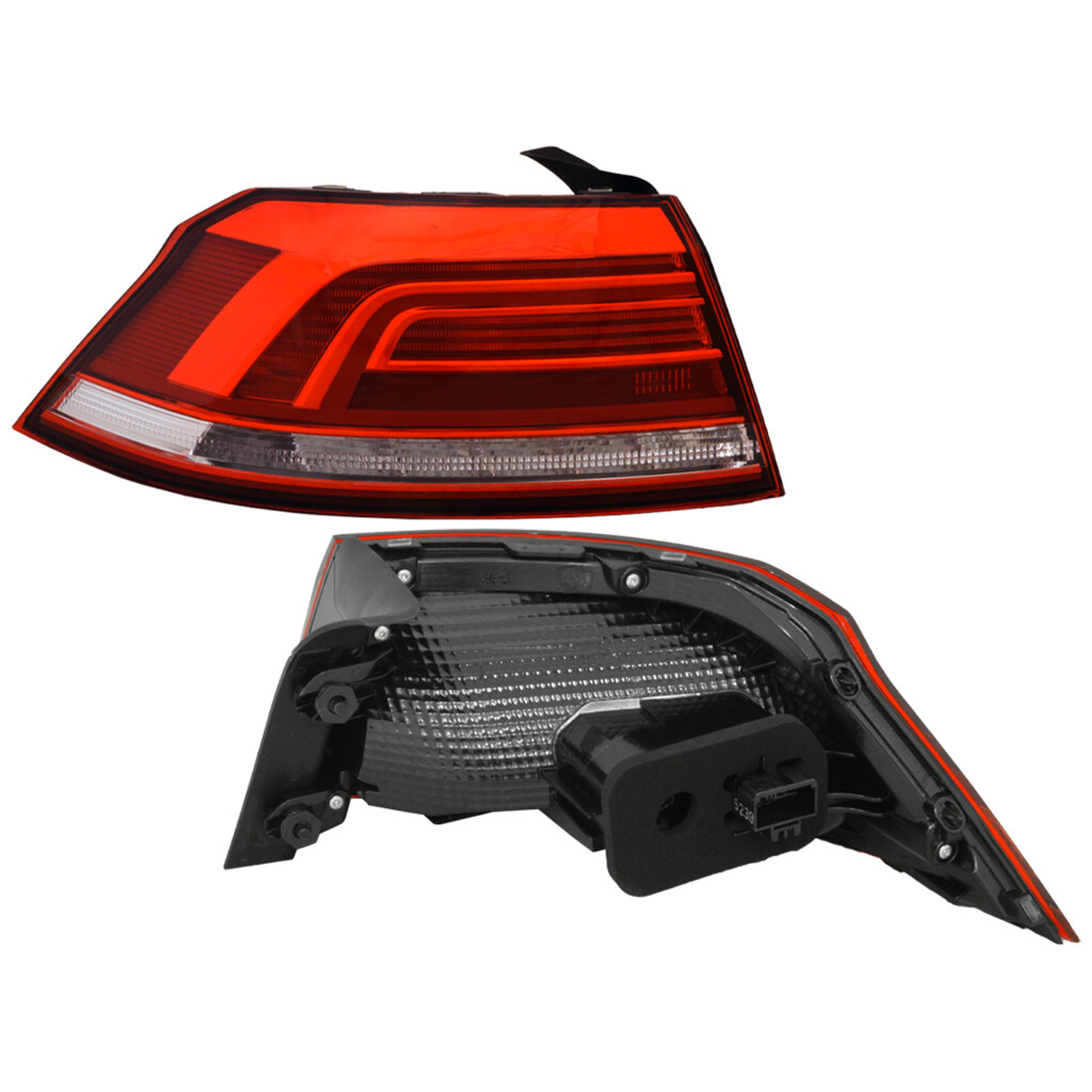 Top Gear Motors Left Outer LED Tail Light Assembly for Volkswagen Passat B8 Sedan 2014 and Newer Driver Side - Image 3