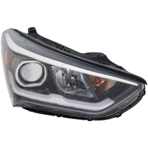 Top Gear Motors 2017-2018 Hyundai Santa Fe Passenger Side Halogen Headlight Assembly