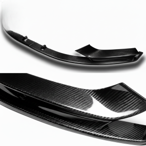 Top Gear Motors Front Bumper Spoiler Lip for 2014-2021 BMW 2 Series F22 F23 2-Series M-sport Carbon Fiber Front Splitter Single