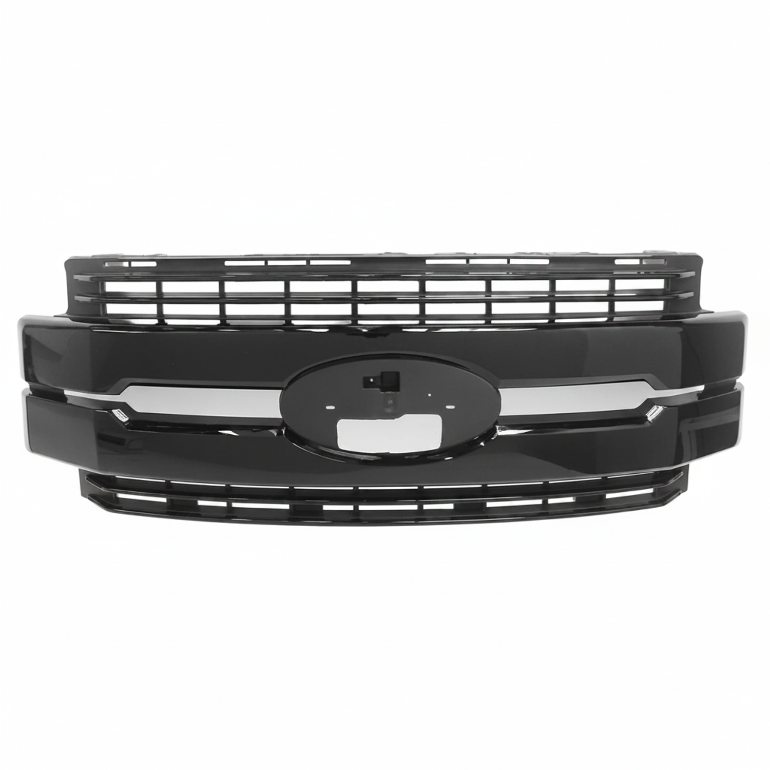 Top Gear Motors Front Bumper Grille Gloss Black for 2017-2019 Ford F-250/f-350/f-450 Super Duty - Image 3
