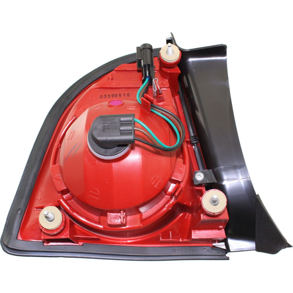 Top Gear Motors Halogen Tail Light Passenger Right Side for 2008-2010 CHEVROLET Malibu Red Lens - Image 2