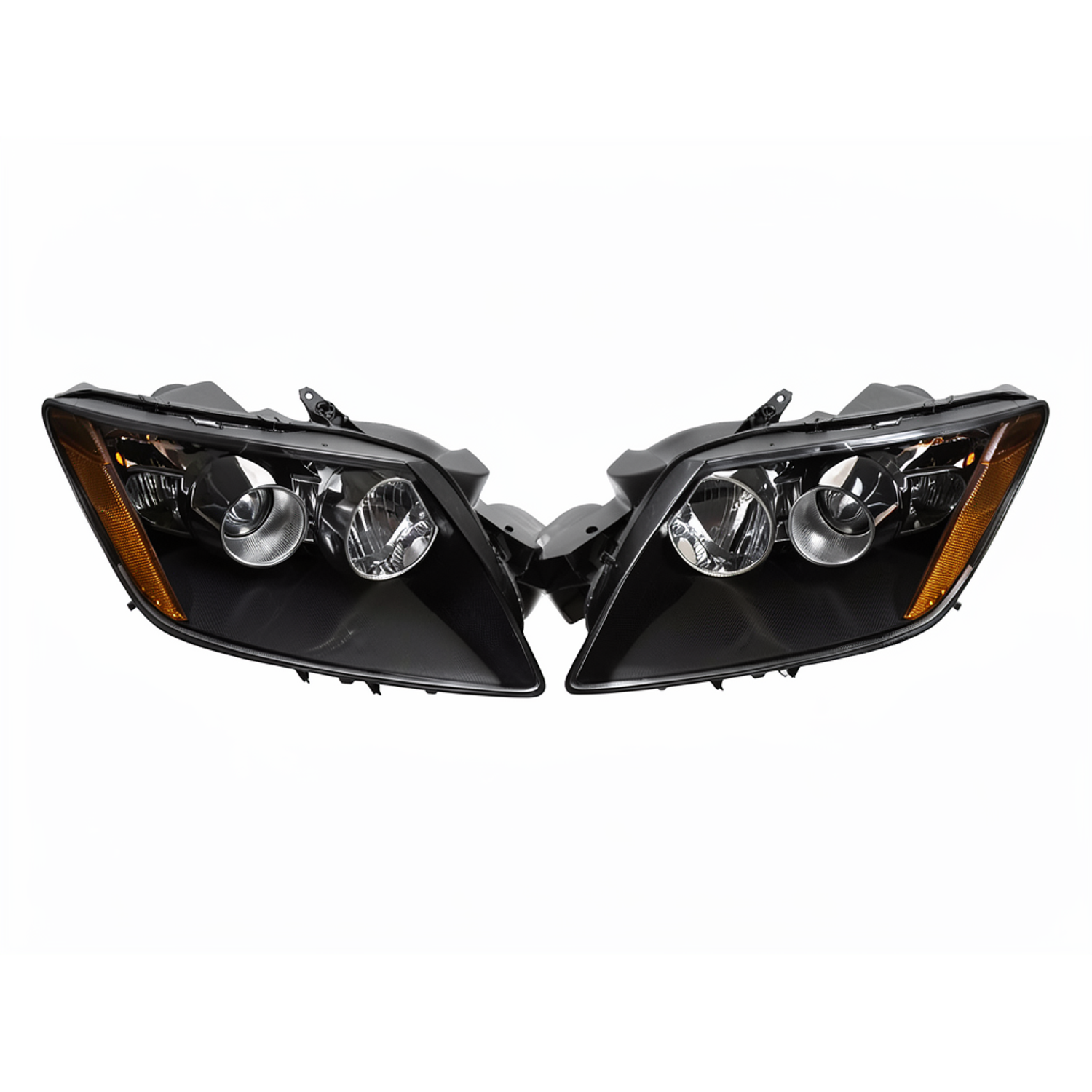 Headlights Depot Headlights Set Halogen Left Driver Passenger Right Pair Compatible with Mazda CX-7 EG21510L0K EG21510K0J - Image 3