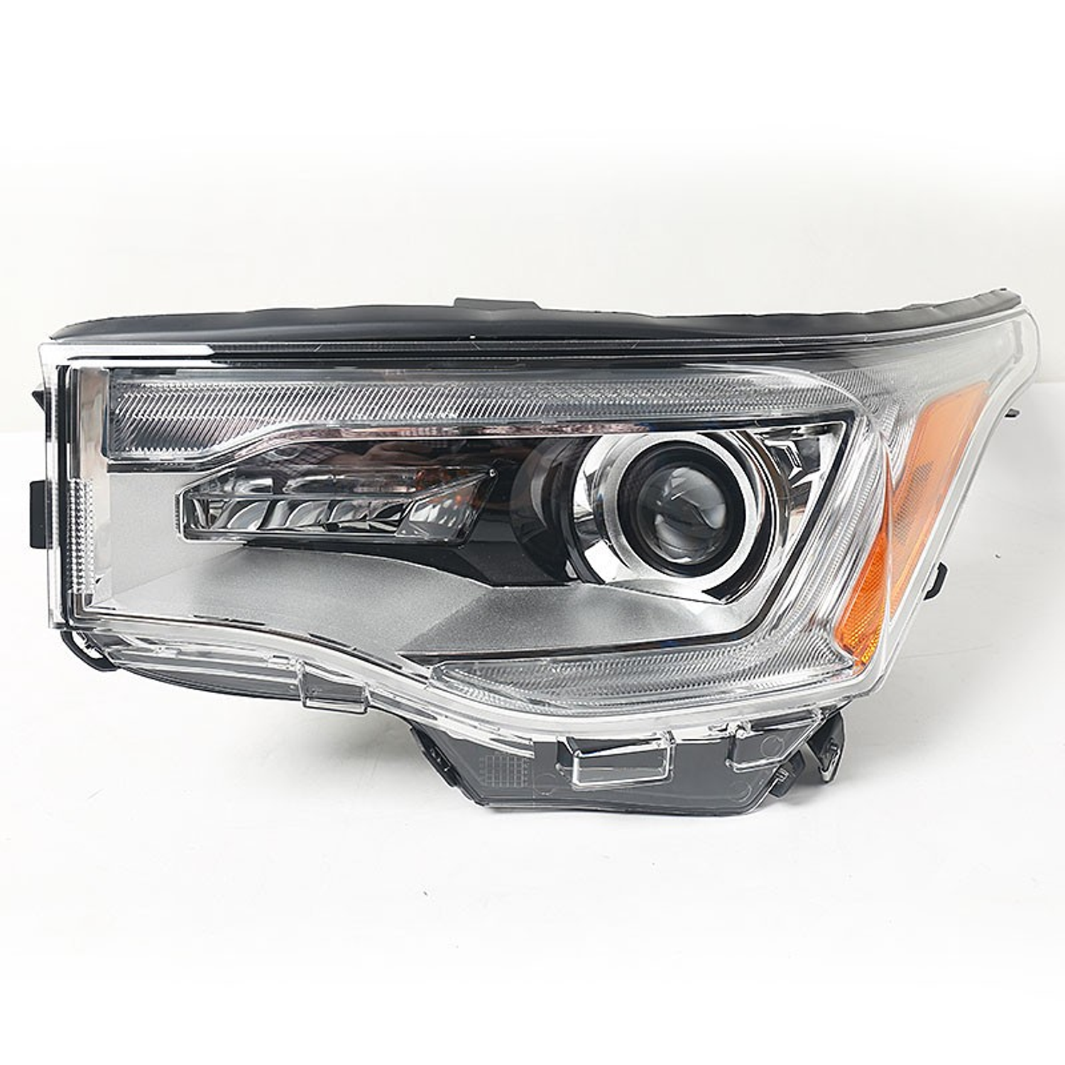 Top Gear Motors Left Halogen Headlight Assembly for GMC Acadia 2017–2019 Driver Side Chrome LED DRL - Image 3
