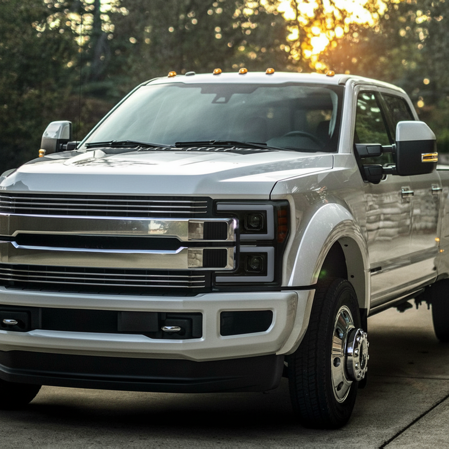 Spec-D Tuning Black Smoke Projector Headlights w/ LED Sequential Turn Signal Switchback Compatible with 2017-2019 Ford F-250, F-350, F-450, F-550 Super Duty, Left + Right Pair Headlamps Assembly - Image 3