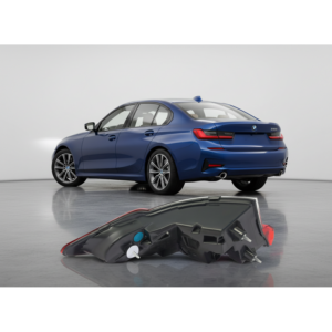Top Gear Motors LED Tail Light Pair Left and Right for 2019-2022 BMW 3-Series Rear Outer