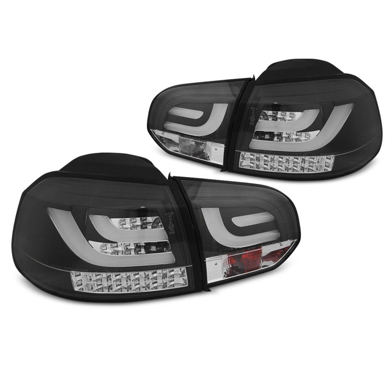 Top Gear Motors Pair Rear Left and Right Tail Light Assembly for 2009 2014 VOLKSWAGEN Polo - Image 3