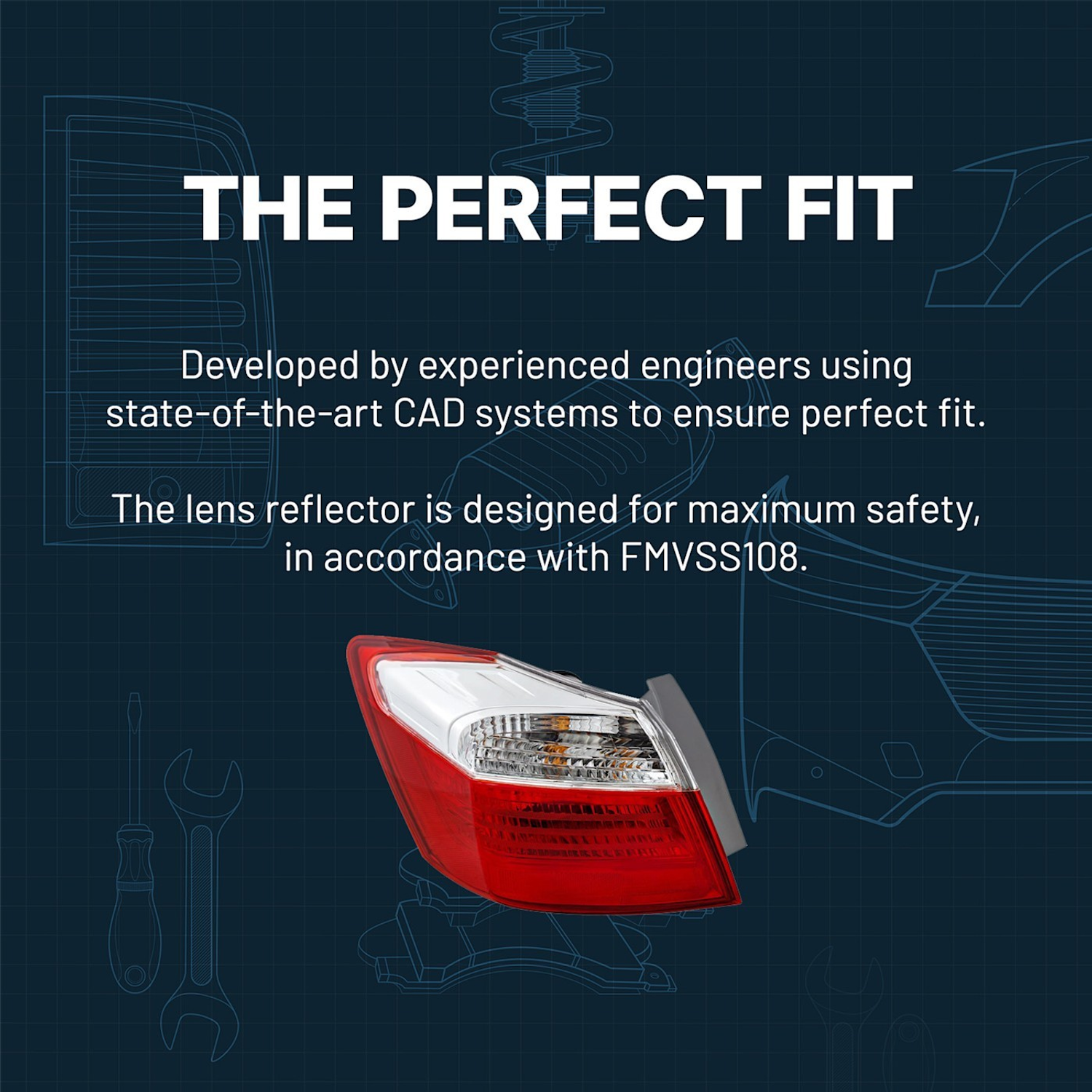 Top Gear Motors 2017 Buick Lacrosse Driver Side Brake Light - Image 3
