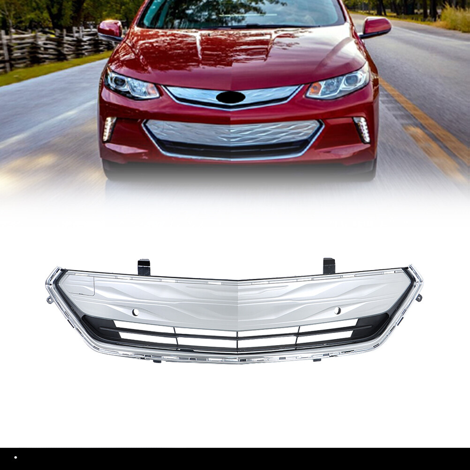 Top Gear Motors Bumper Bracket Set of 2 for Chevrolet Volt 2016-2019 Front Left and Right - Image 2