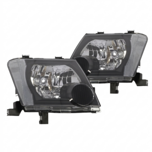 Top Gear Motors Black Composite Halogen Headlight Assembly Pair Left and Right for Nissan Xterra 2005–2015 replacement-style