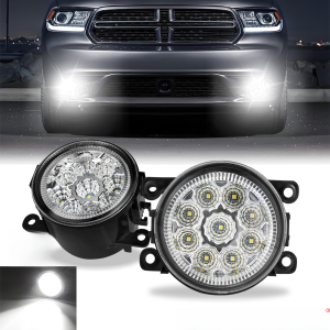 Top Gear Motors Halogen Fog Light Assembly Pair Left and Right for 2007-2014 Toyota Venza