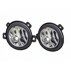Top Gear Motors Black LED Fog Light Pair Driver and Passenger Side X1 for 2009-2015 BMW E84 Clear Lens
