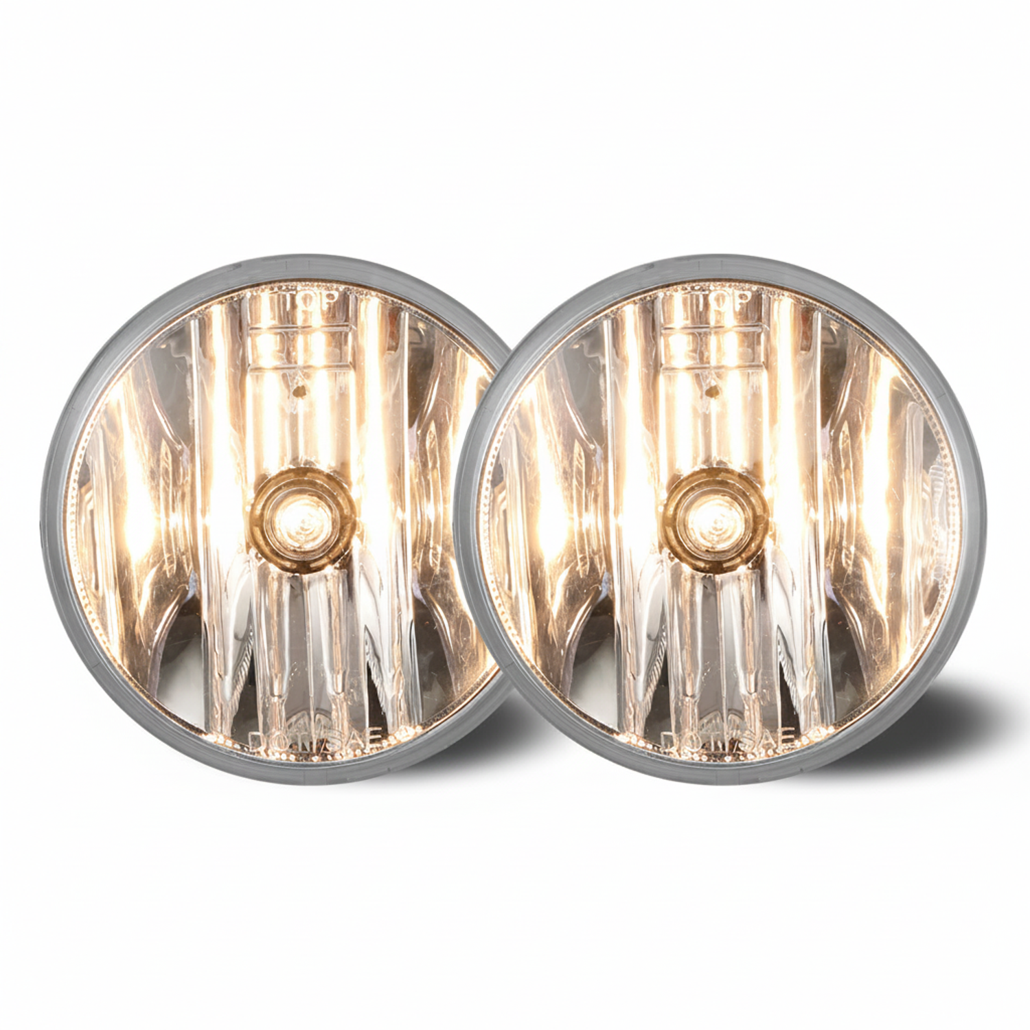 Top Gear Motors Chrome Halogen Fog Light Pair Driver and Passenger Side for 2007-2013 CHEVROLET Avalanche/suburban/tahoe Clear Lens - Image 2