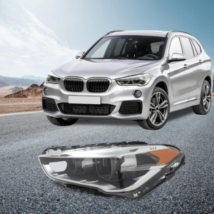 Top Gear Motors LED Headlight Driver Left Side X1 for 2016-2019 BMW F48 Black, Clear Lens