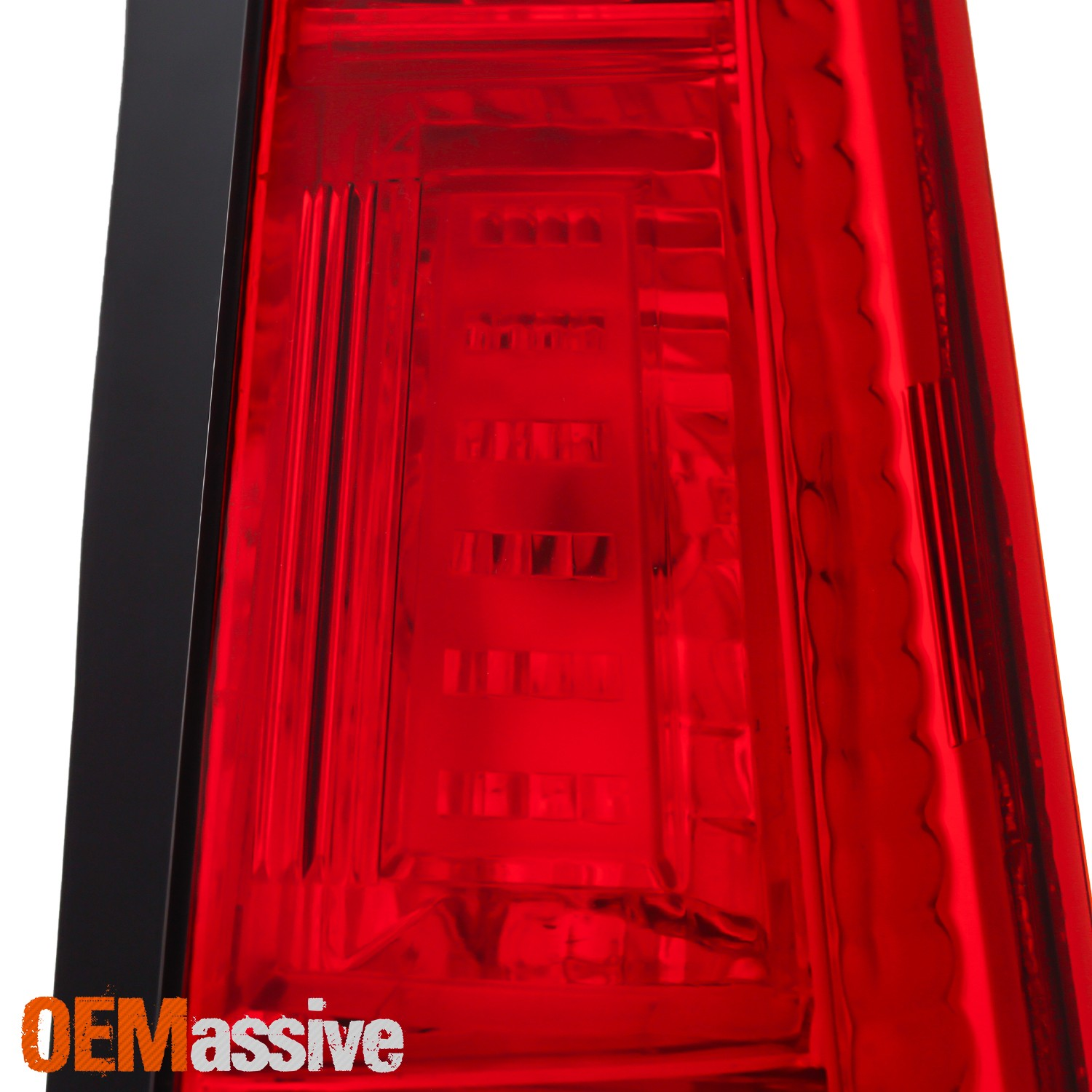 Top Gear Motors Chrome Taillight Assembly Pair Left and Right for Honda CR-V 2007–2011 Red Clear Lens Direct Replacement - Image 4
