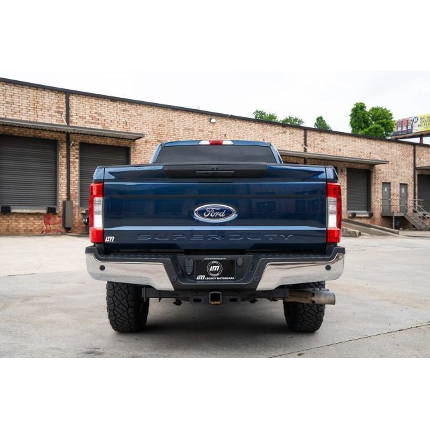 Top Gear Motors Left LED Tail Light Assembly for 2017-2019 Ford F-250 F-350 F-450 Super Duty BLIS Chrome Housing Red Lens Driver - Image 3