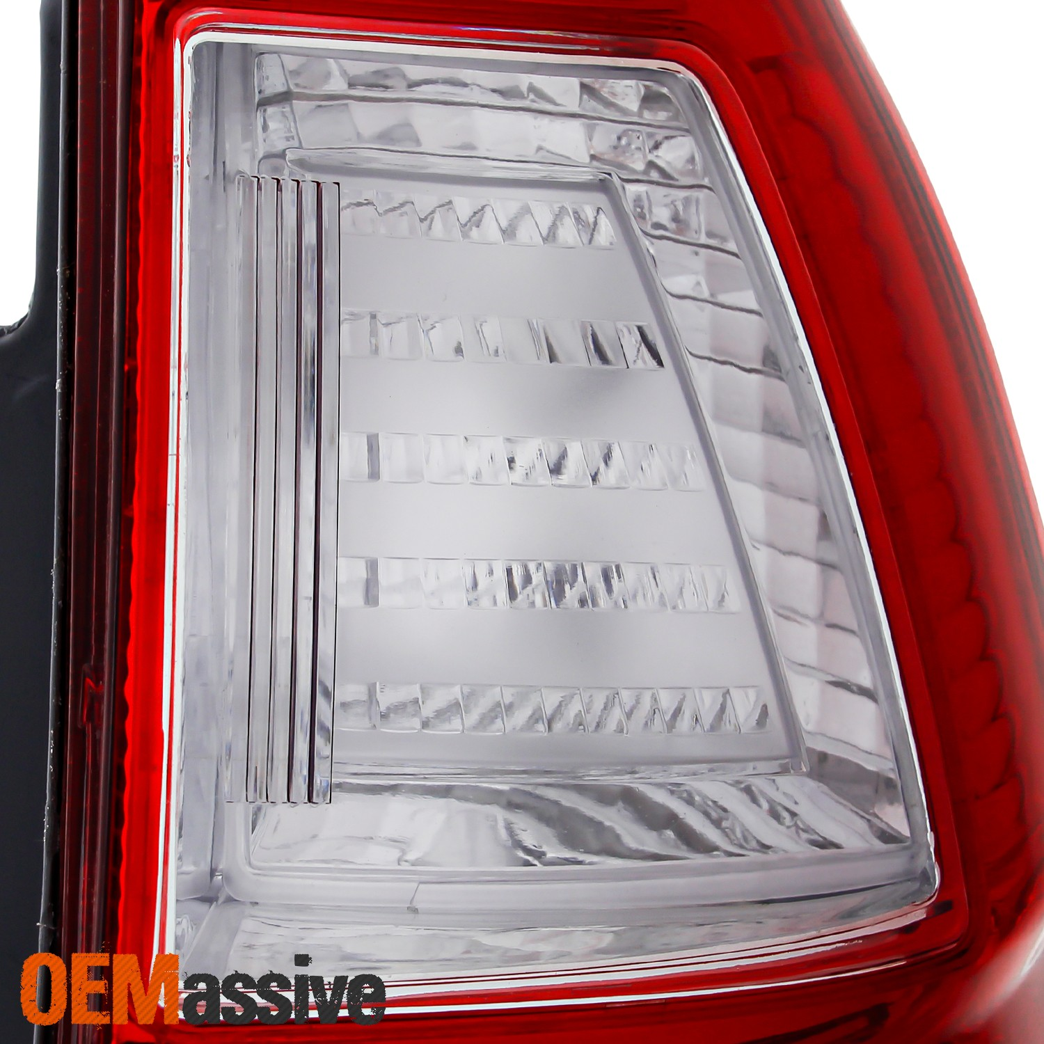 Top Gear Motors Chrome Taillight Assembly Pair Left and Right for Honda CR-V 2007–2011 Red Clear Lens Direct Replacement - Image 5