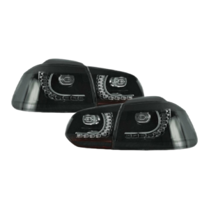Top Gear Motors of Smoke LED Taillights for 2010-2014 Volkswagen Golf, Left & Right