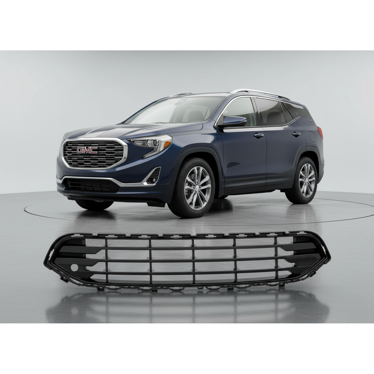 Top Gear Motors Black Front Lower Bumper Grille for GMC Terrain 2018-2021 - Image 2