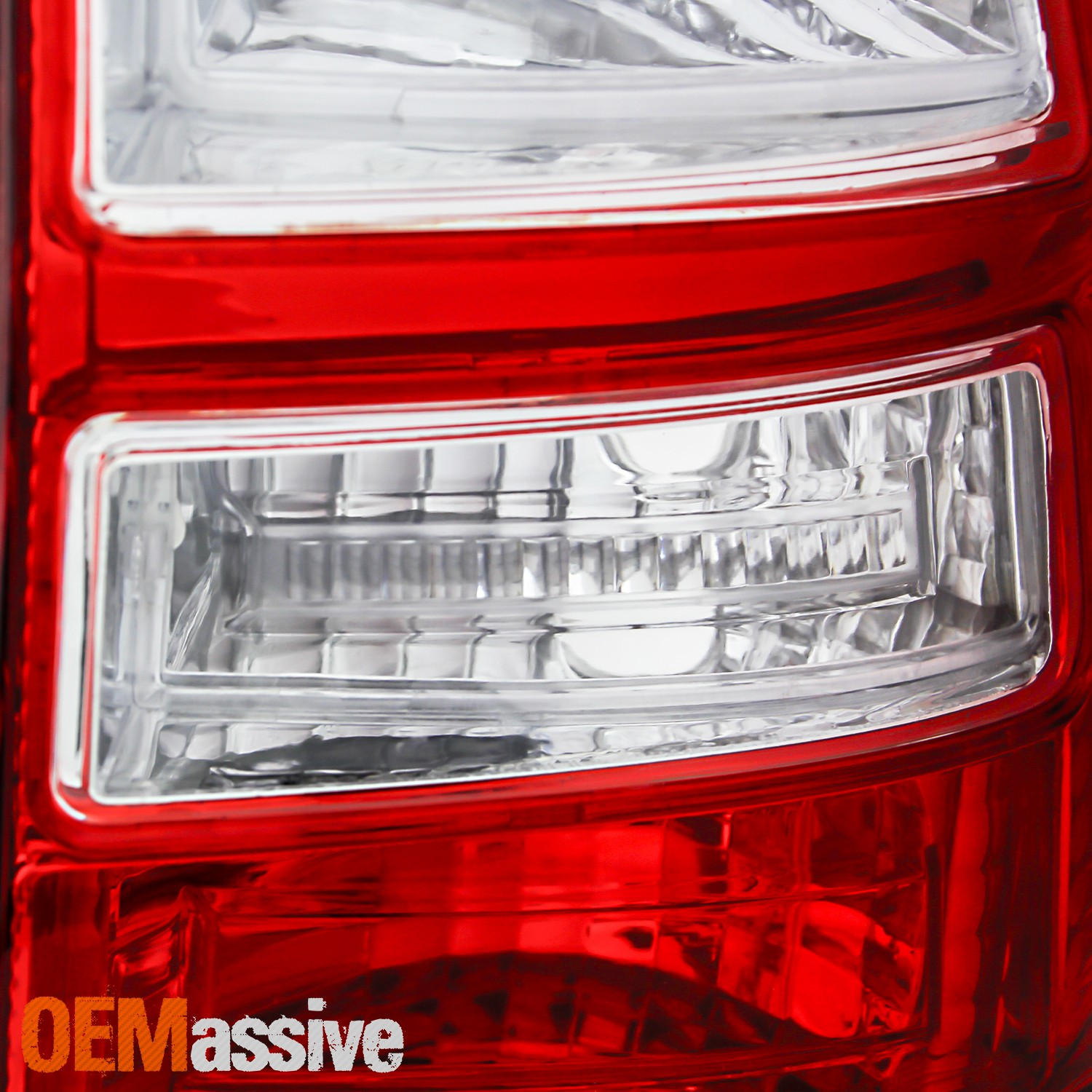Top Gear Motors Chrome Taillight Assembly Pair Left and Right for Honda CR-V 2007–2011 Red Clear Lens Direct Replacement - Image 3
