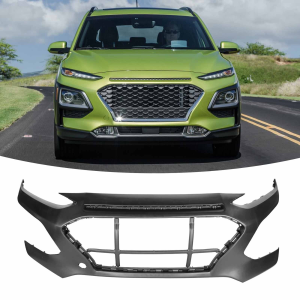 Top Gear Motors Primed Front Upper Bumper Replacement for 2018-2020 Hyundai Kona SE SEL 86511-J9000