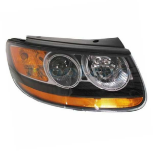 Top Gear Motors Amber Reflector Halogen Headlight Right Passenger Side for 2010-2012 HYUNDAI Santa Fe Sport