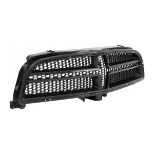 Top Gear Motors Unpainted SRT 8 Style Front Bumper Body Kit Assembly Mesh Grilles for Dodge Charger 2008–2014