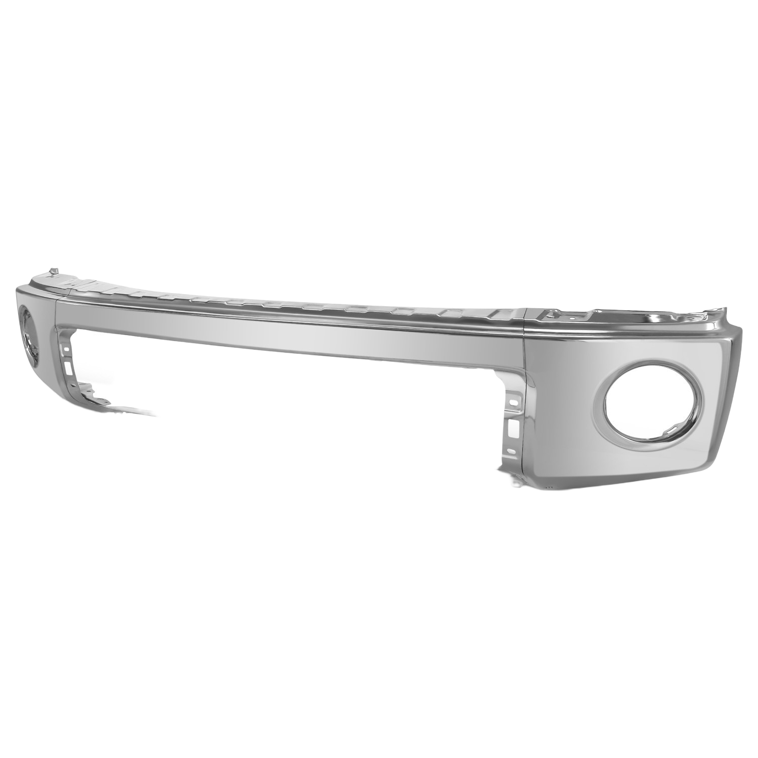 Top Gear Motors Chrome Front Bumper Face Bar for Toyota Tundra 2007–2013 Fog Cutouts No Sensor Holes