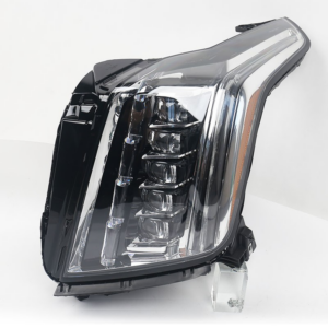 Top Gear Motors LED Projector Headlight Driver Left for 2015-2020 Cadillac Escalade ESV Black Housing Clear Lens Direct Replacement