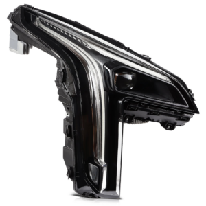 Top Gear Motors Black LED Headlight Passenger Right Side for 2019-2022 CADILLAC XT4 Clear Lens