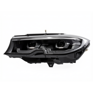 Top Gear Motors Chrome LED Headlight Driver Left Side for 2019-2021 BMW G21/330i/340i Clear Lens