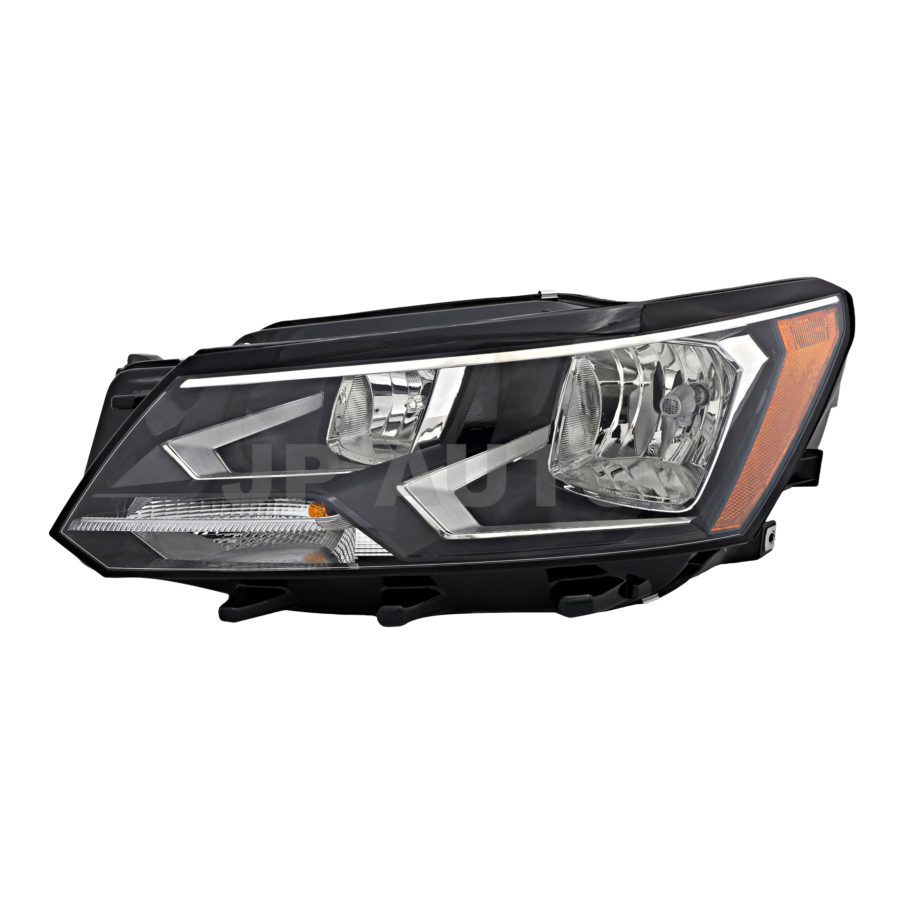 Top Gear Motors Halogen Driver Side Headlight Assembly for 2016–2019 Volkswagen Passat Left