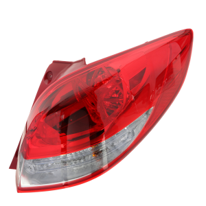 Top Gear Motors Halogen Tail Light Passenger Right Side for 2012-2017 HYUNDAI Veloster Red Lens