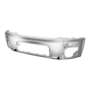 Top Gear Motors Polished Chrome Front Bumper Face Bar for 2005-2007 Nissan Armada, 2004 Nissan Pathfinder, 2004-2015 Titan Fog Cutouts