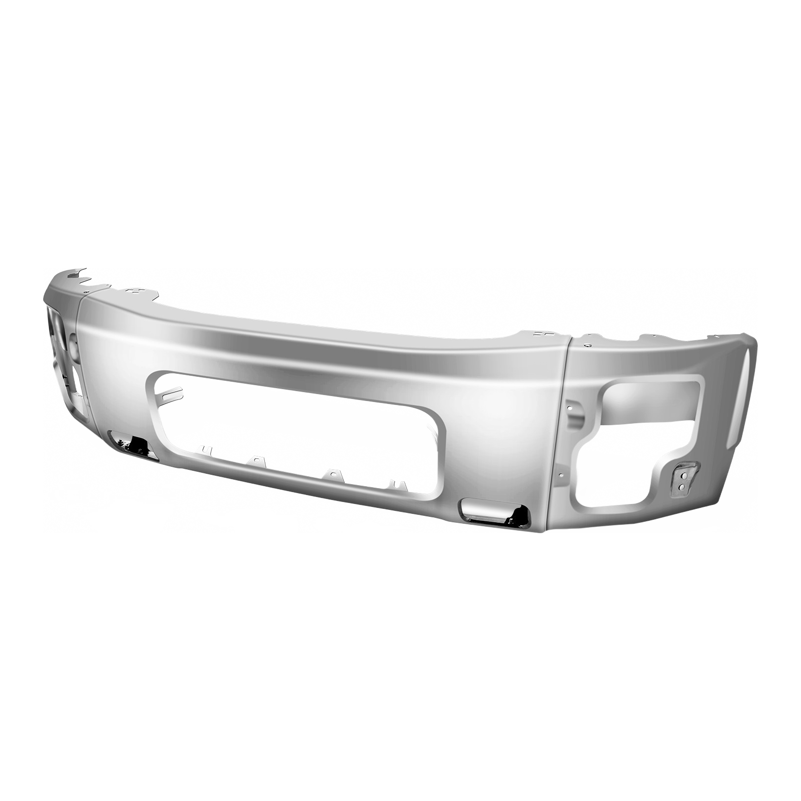 Top Gear Motors Polished Chrome Front Bumper Face Bar for 2005-2007 Nissan Armada, 2004 Nissan Pathfinder, 2004-2015 Titan Fog Cutouts