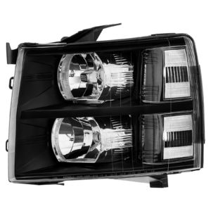 Top Gear Motors Front Headlight Assembly Pair Left and Right for 2007–2013 Chevrolet Silverado 1500 / 2500 / 3500 Direct Replacement