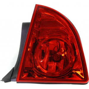 Top Gear Motors Halogen Tail Light Passenger Right Side for 2008-2010 CHEVROLET Malibu Red Lens