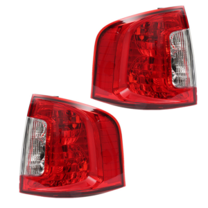Top Gear Motors Tail Light Assembly Pair Left and Right for 2011-2014 Ford Edge Red Lens Rear Brake Lamp