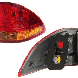 Top Gear Motors Tail Light Passenger Right Side for 2008-2010 Mitsubishi Pajero Sport Red Lens