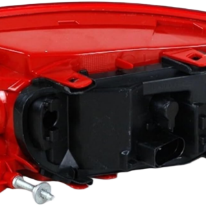 Top Gear Motors LED Tail Light Pair Driver and Passenger Side for 2008-2011 AUDI A6 Red Lens